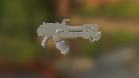 огнемет 3D Model