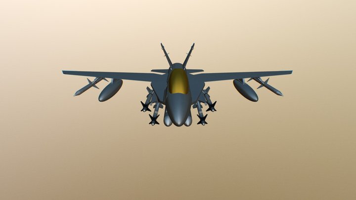 SF-4A Titan (Wings Out) 3D Model