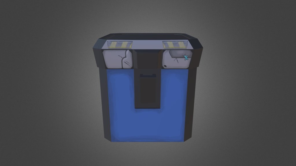 Borderlands Inspired Crate [unfinished] — Sketchfab embed 3D viewer