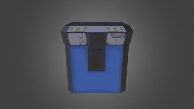 Borderlands Inspired Crate [unfinished] 3D Model