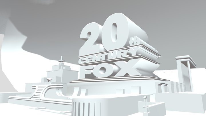 Fox Searchlight Pictures 1996 TCF Style 3D Model