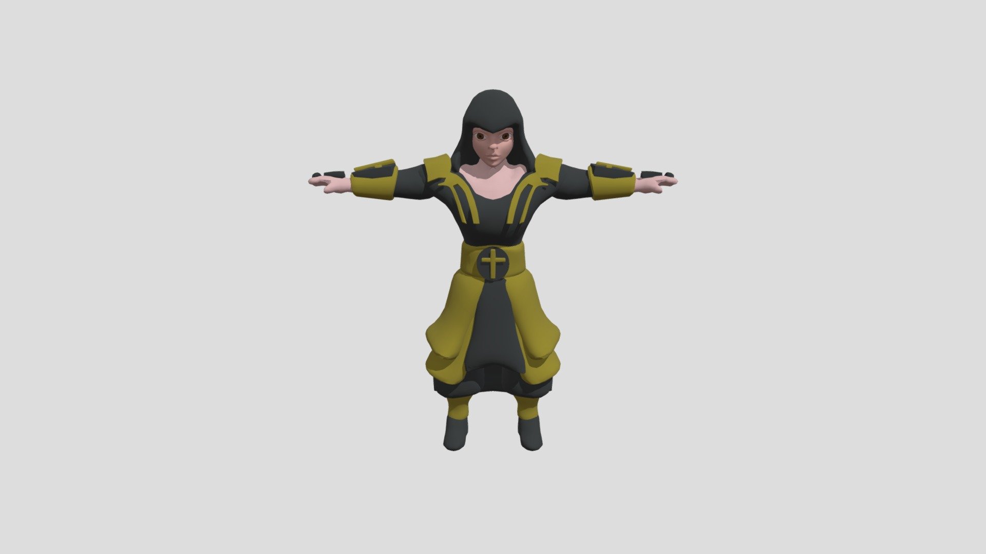 Assasin Low-Poly Game Ready - 3D model by Raiko Raven (@PsiOpsNova ...