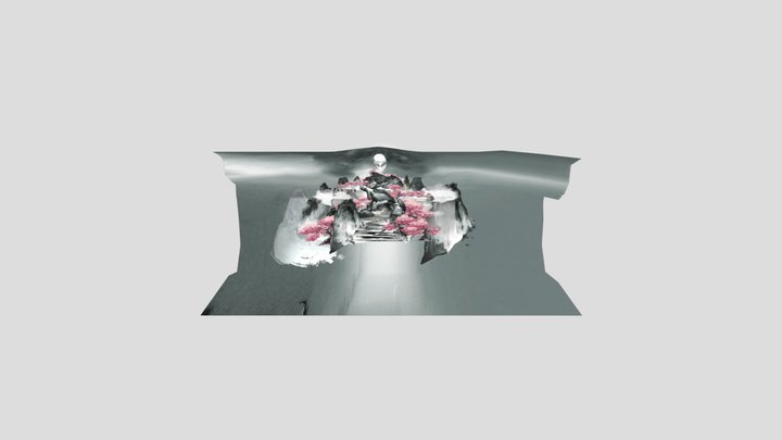 桃花岛天坑 3D Model