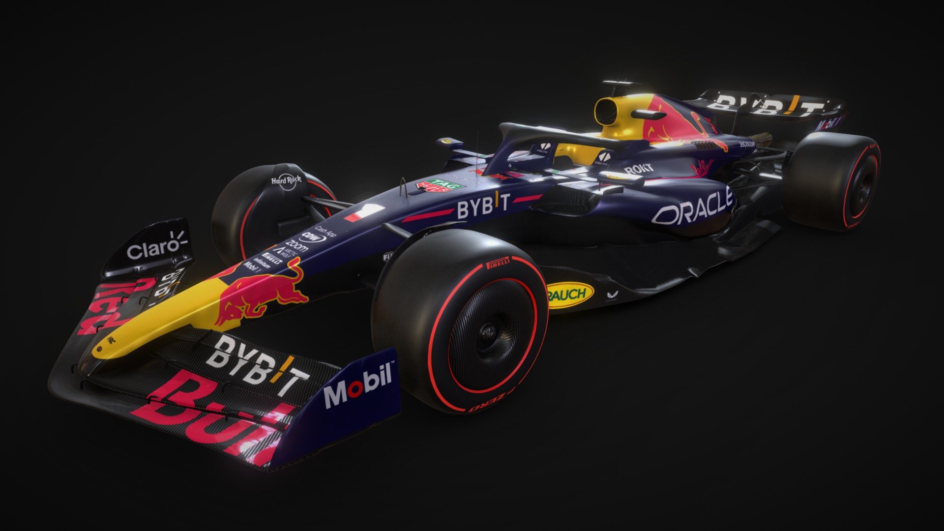 Red Bull RB19 - Buy Royalty Free 3D model by Project 212 (@P212 ...