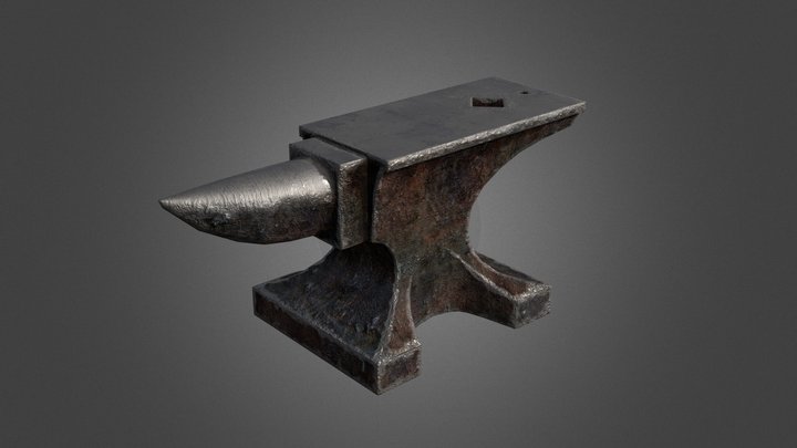 Anvil Low 3D Model