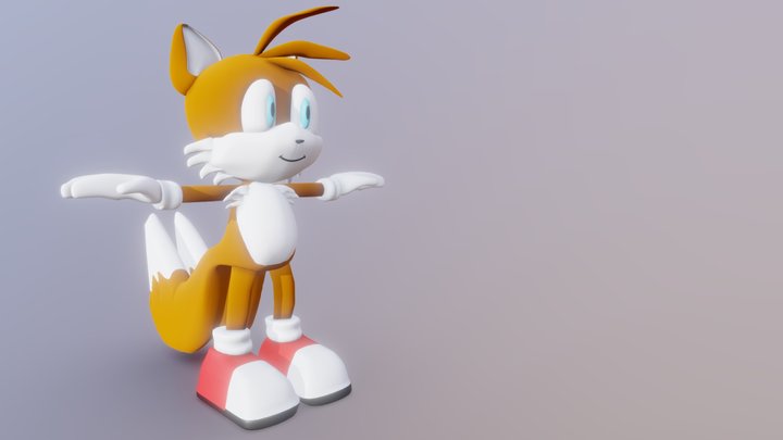 Tails 3D Model