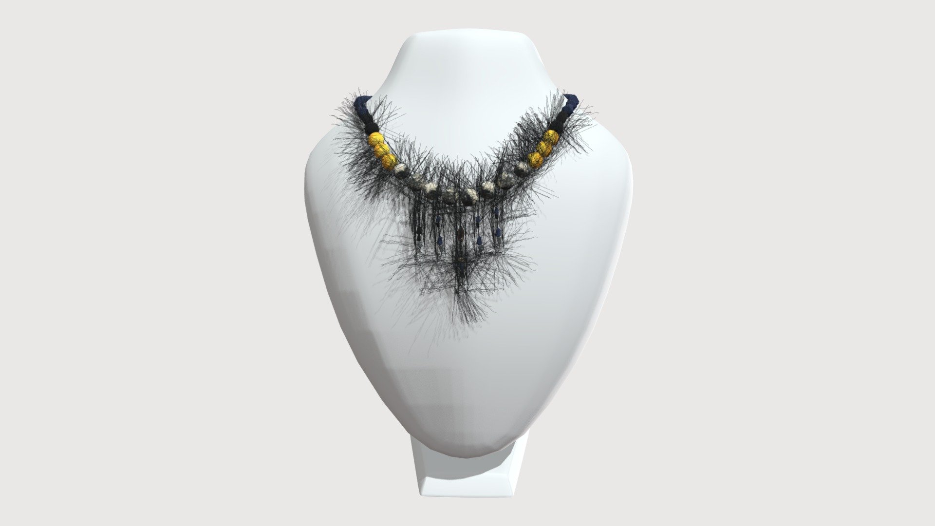 SARAWAK BEADS NECKLACE NULUBSI SONGOT BISORIN