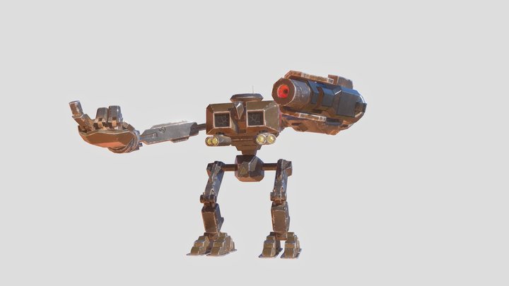 2DAE01_BotMaterial_LaroseAdrien 3D Model