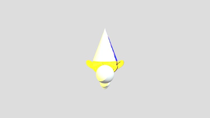 B.monkey 3D Model