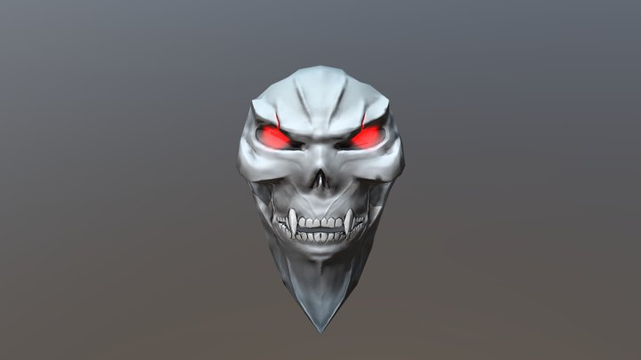 Skull Pirate B2C3 3D Model