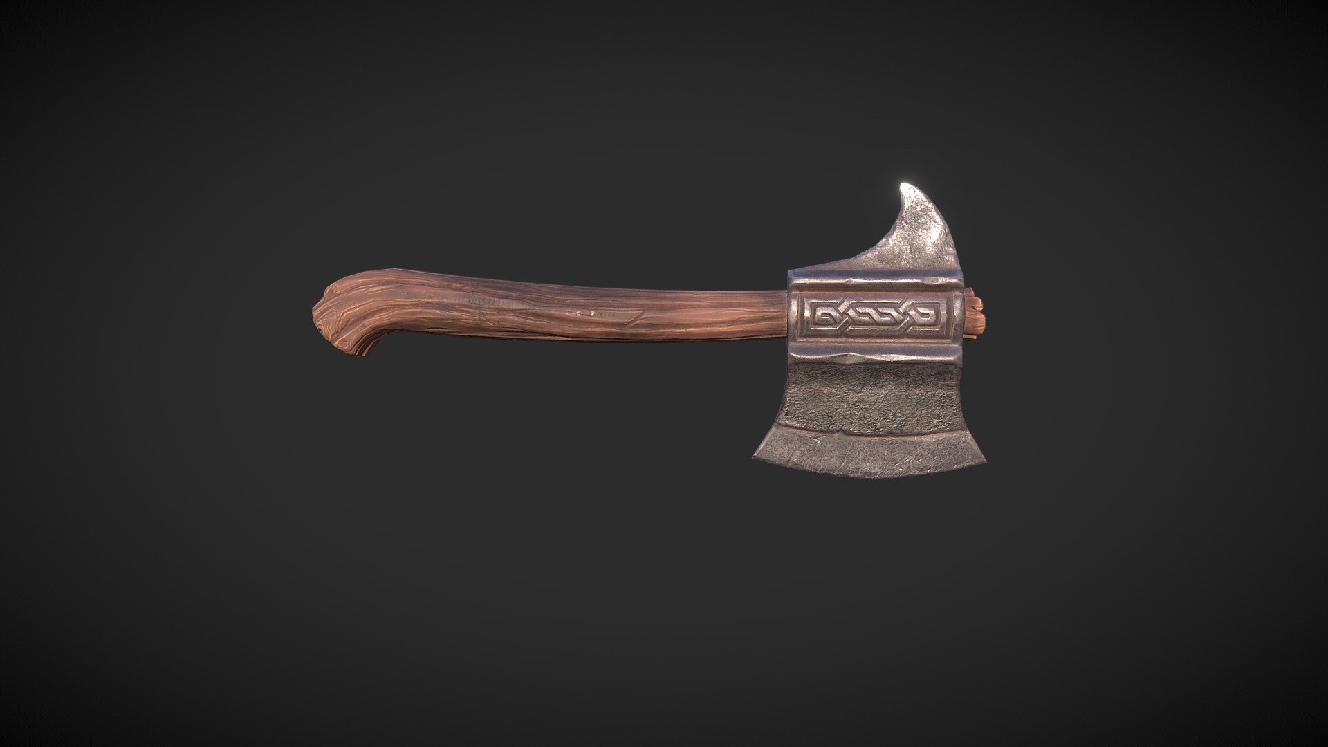 Axe Low Poly - 3D model by tsvetomir.tsenov [92f5d25] - Sketchfab