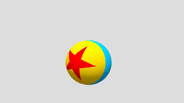 Pixar Luxo Ball 3D Model