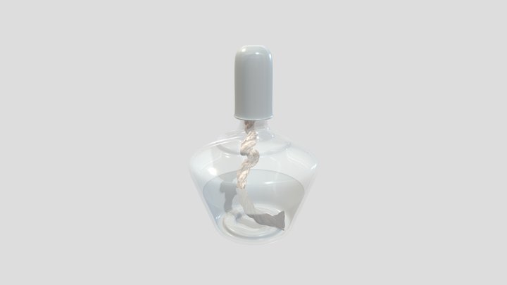 alcohol lamp 3D Model