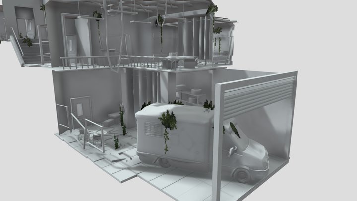 Whole Level 3D Model