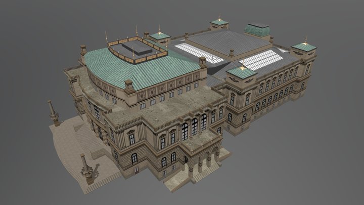 Rudolfinum 3D Model