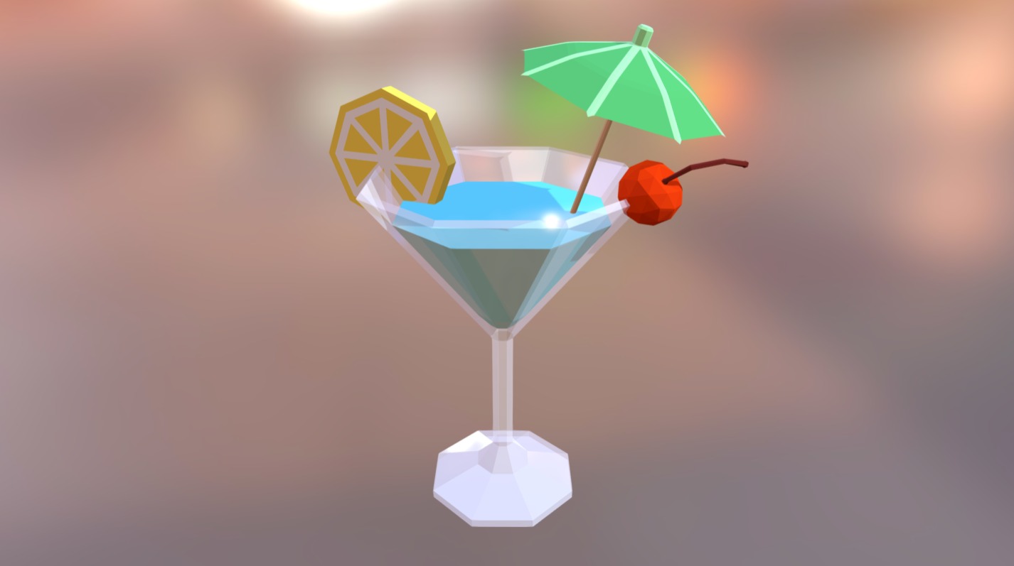 Martini - 3D model by lanasloth [92f80a0] - Sketchfab