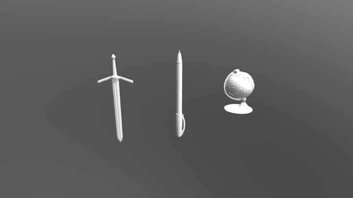 Mesh-modeling Fundamentals Exercise01-1 3D Model