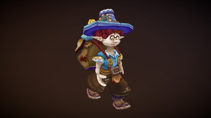Timothy the Toymaker 3D Model