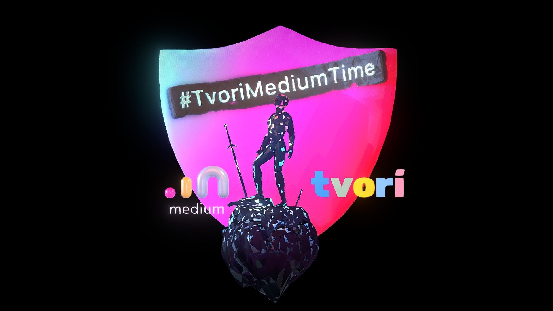 Tvori Medium TIme — Sketchfab embed 3D viewer