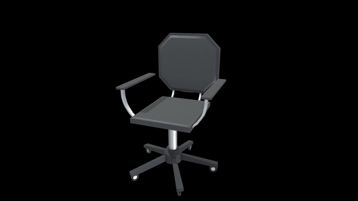 Modern Office Chair 3D Model