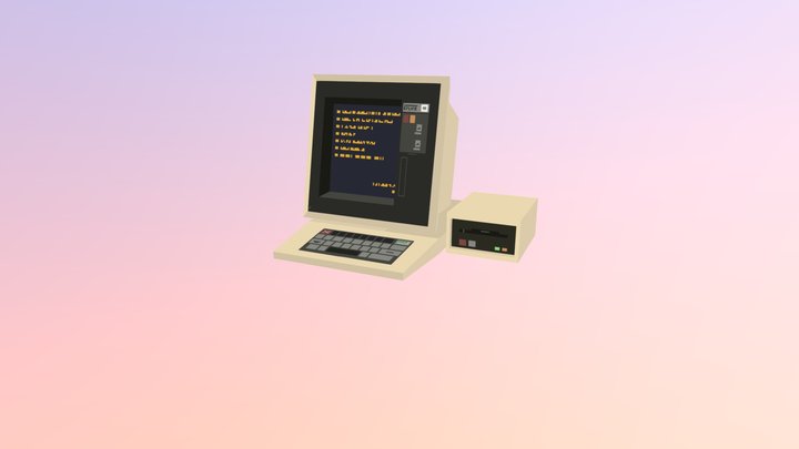 Computer 3D Model