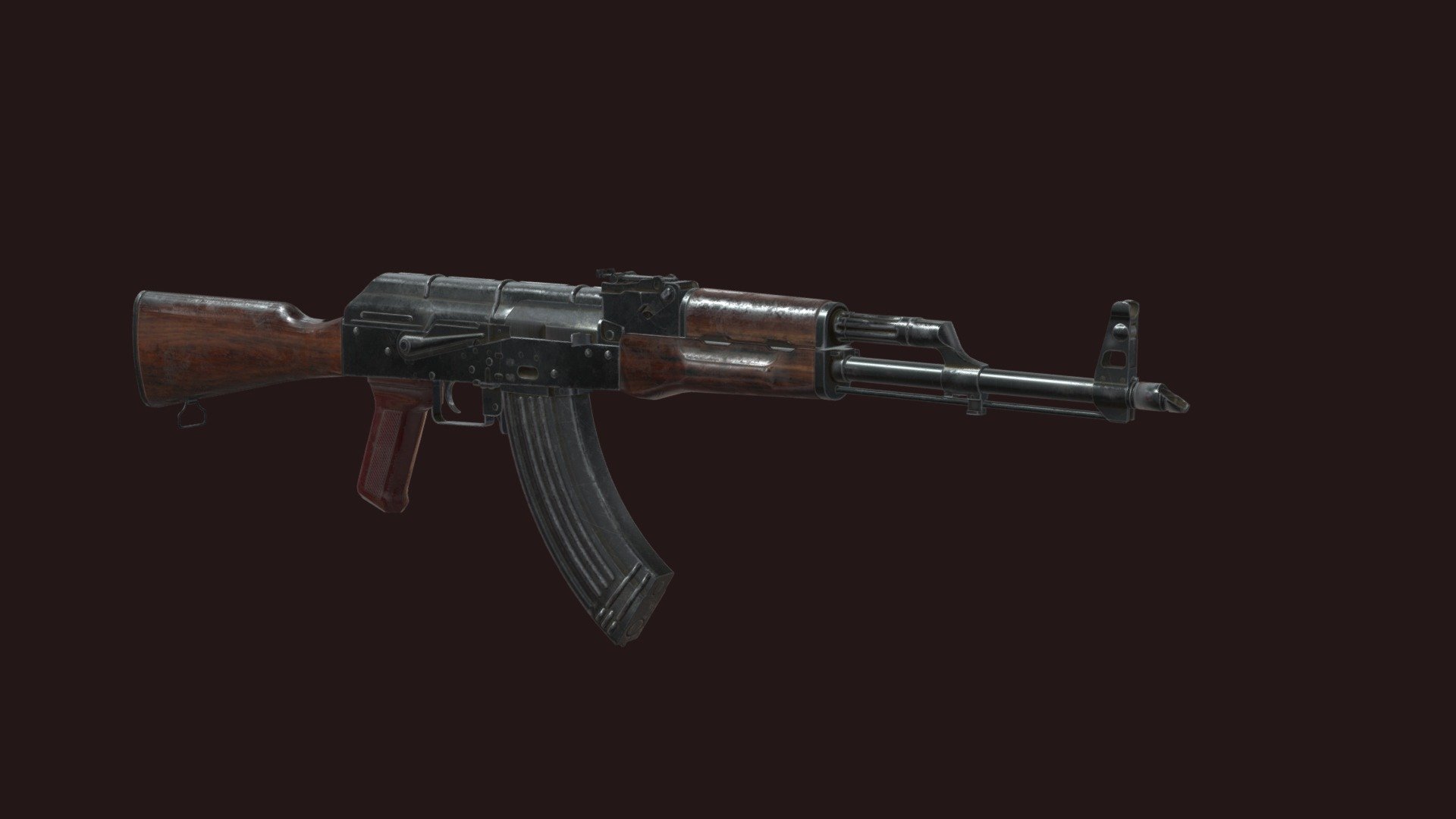 AKM - 3D model by antuan_pavlenko [92fd8f5] - Sketchfab