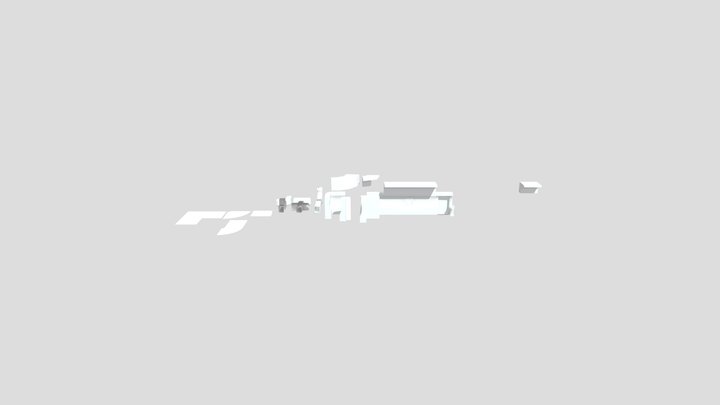 Modular Objects for a room 3D Model