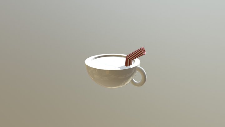 3D CupHead 3D Model