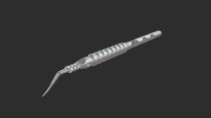 Specialised Surgery Pincers 3D Model