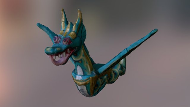 Hanging Dragon 3D Model