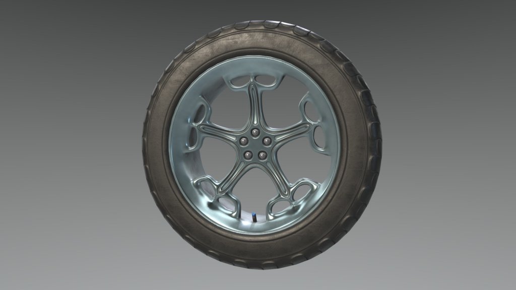 truck tire v2 Download Free 3D model by imaginarium [92ff657] Sketchfab