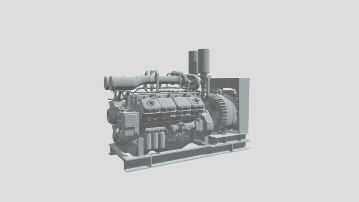Industrial Gas Engine Generator Set