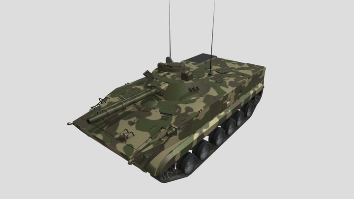BMP-3 3D Model