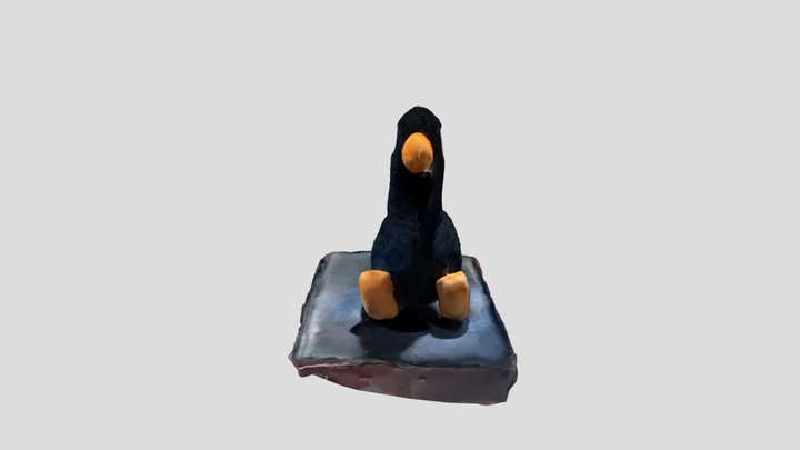 Kurzgeztgat duck 3D Model
