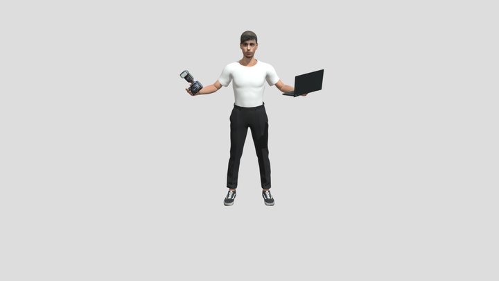 Simone 3D Model