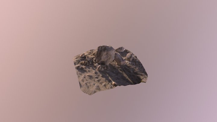 Alabama Hills Rock 3D Model