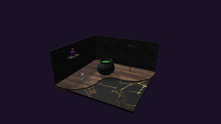 Wizard's Room 3D Model
