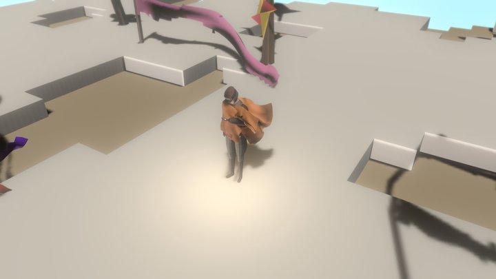 Memento - Wind Lands 3D Model