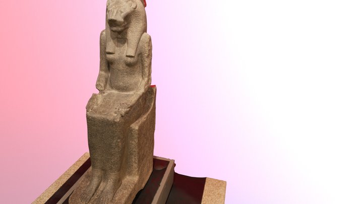 Egypte - Déesse Bastet 3D Model