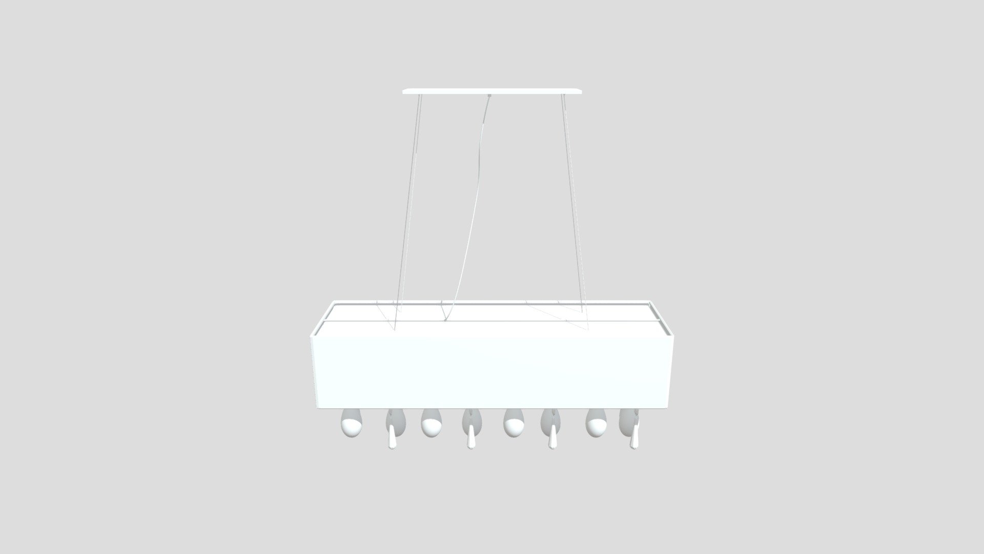 Светильник подвесной каскадный MW-Light — Sketchfab embed 3D viewer