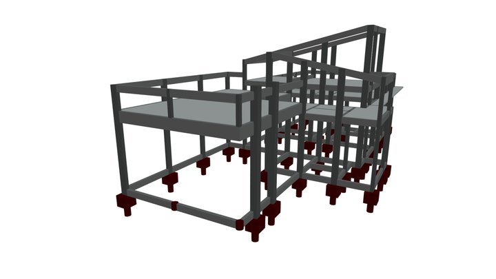 Projeto Estrutural - Lara e Raphael 3D Model