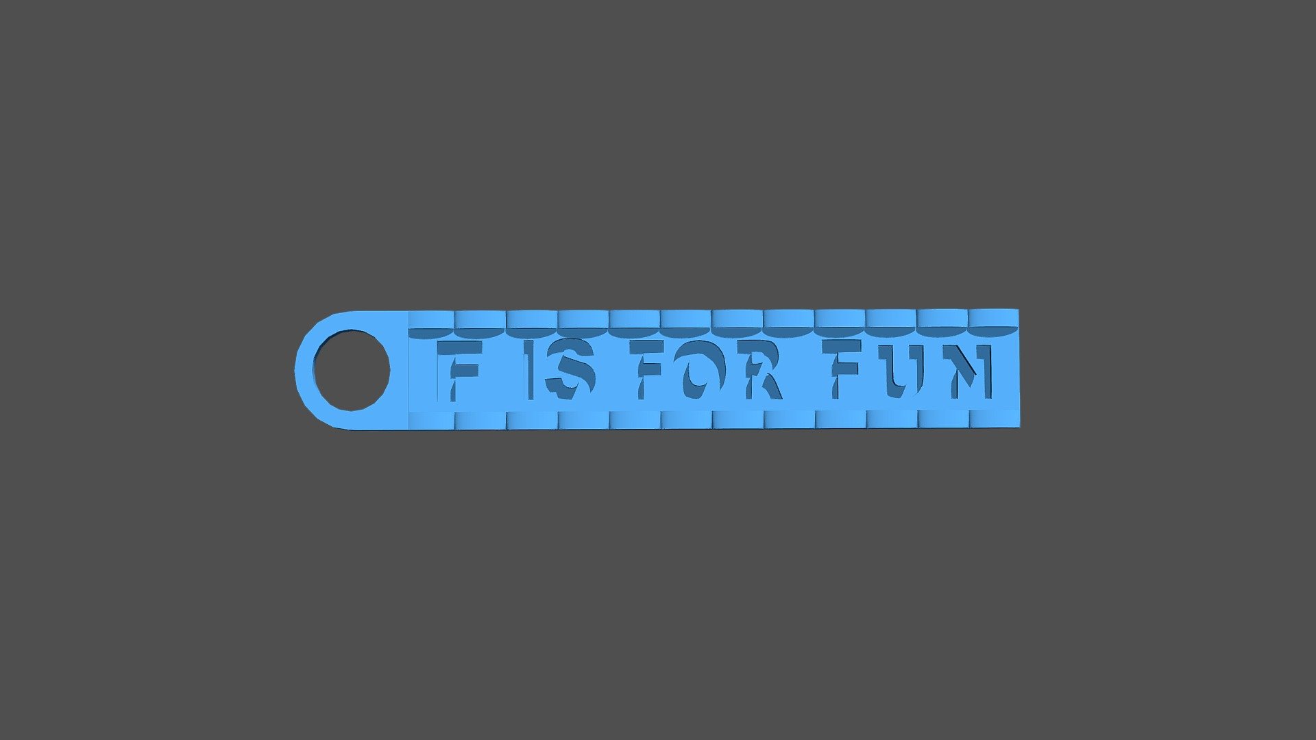 F is for fun