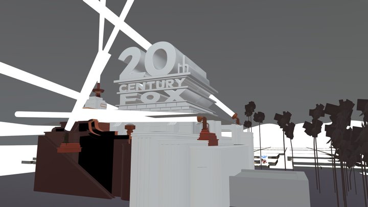 20th Century Fox (2009-2020) Remake v3 [2_93] 3D Model