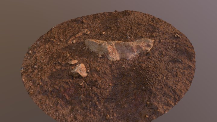 Rock Sand Lowpol193 976 3D Model