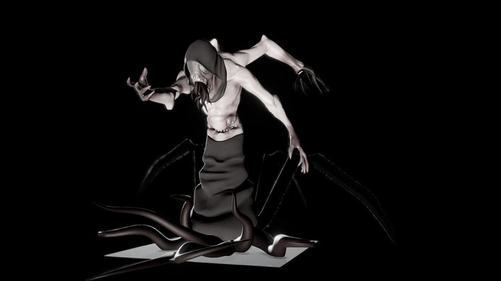 SculptJanuary19-LoveCraftian 3D Model