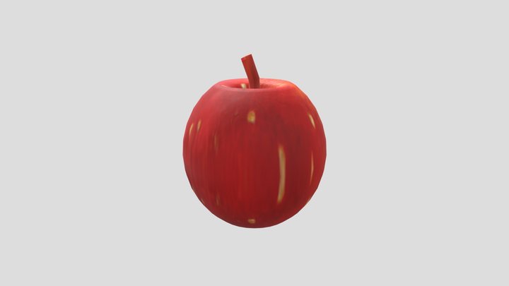 Apple 3D Model