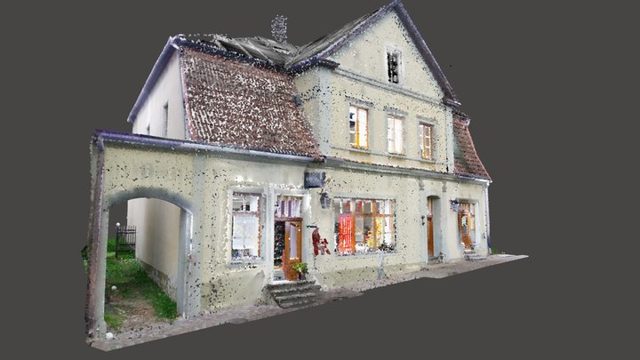 Multipurpose building in Cesis 3D Model