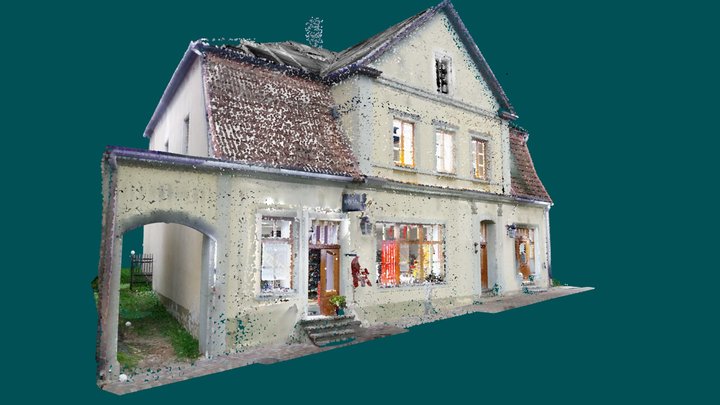 Multipurpose building in Cesis 3D Model