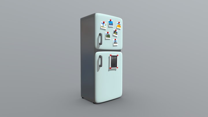 Fridge 3D Model