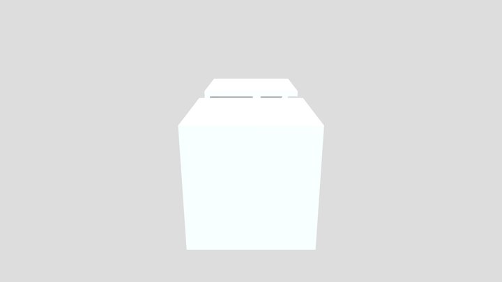 JJV3. Book self Riser 3D Model